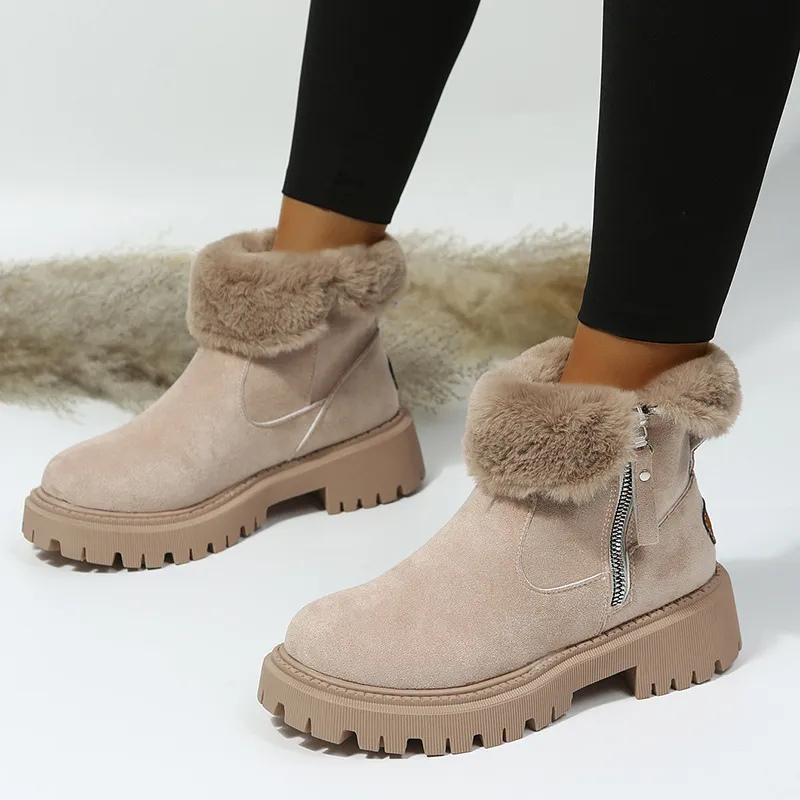 Bottines Darya Avec Fermeture Éclair Latérale