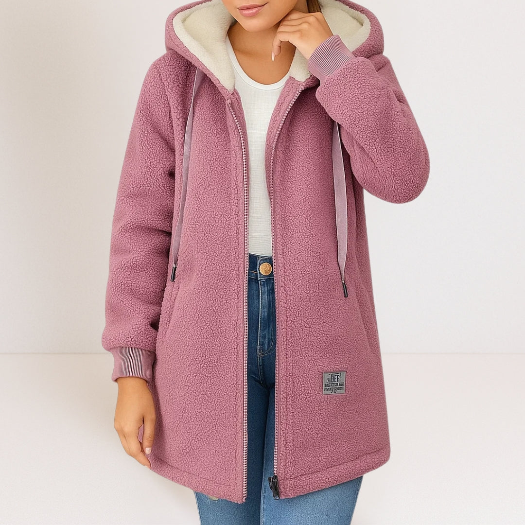 Manteau À Capuche Marissa En Polaire