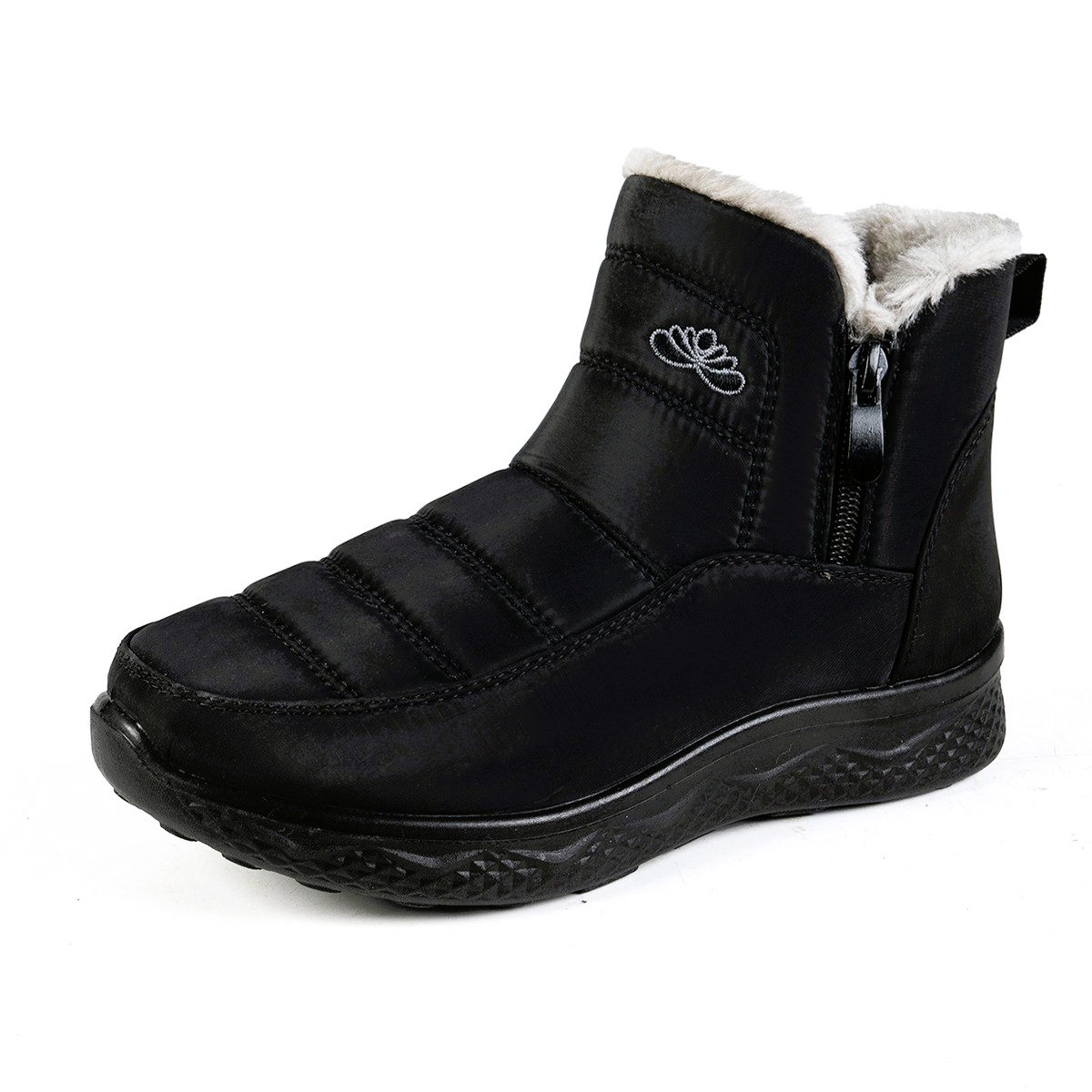 Bottines Everest Zippée En Polaire