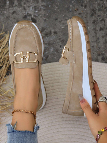Mocassins Amalina En Daim