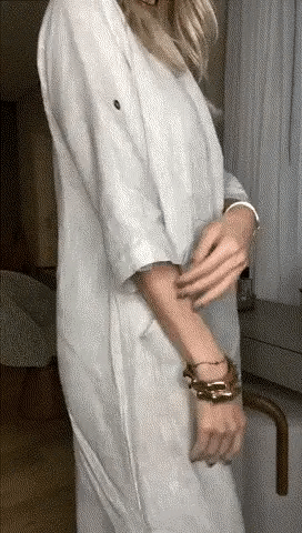 Robe Ample En Coton