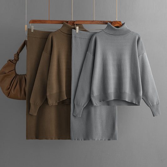 Velours – Ensemble pull & jupe