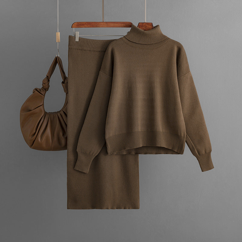 Velours – Ensemble pull & jupe