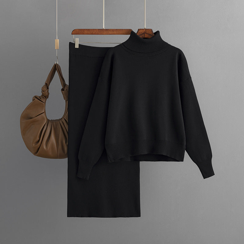 Velours – Ensemble pull & jupe
