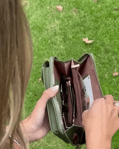 Sac à Bandoulière "Bras Libres" STL En Cuir Végetal