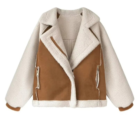 Veste Chaude & Douce En Cachemire