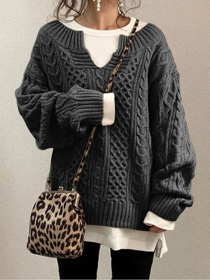 Linette | Pull en Maille Élégant et Décontracté