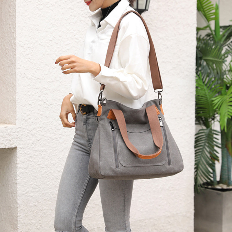 Terra™ | Sac en Toile Décontracté et Polyvalent