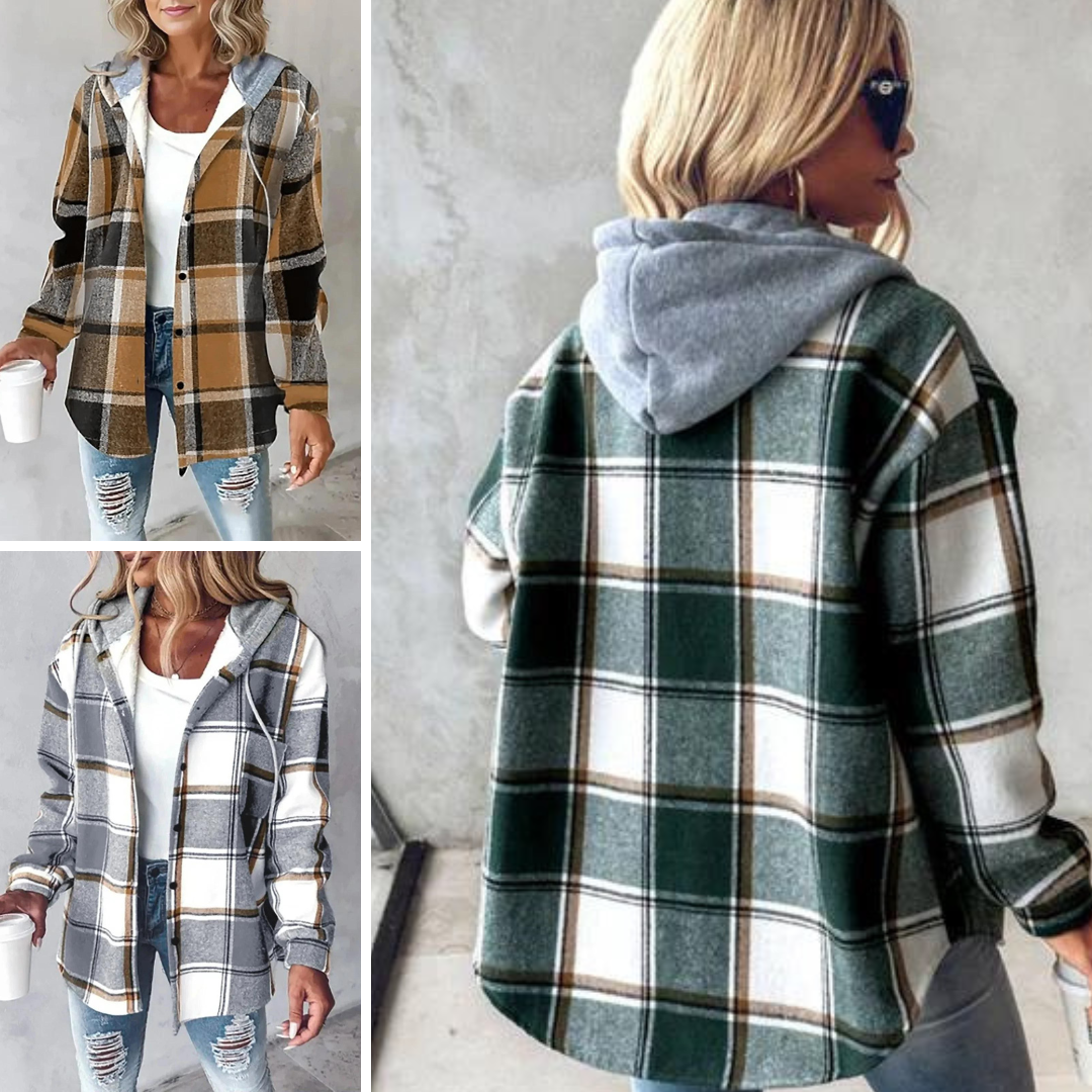Cardigan En Maille Avec Capuche