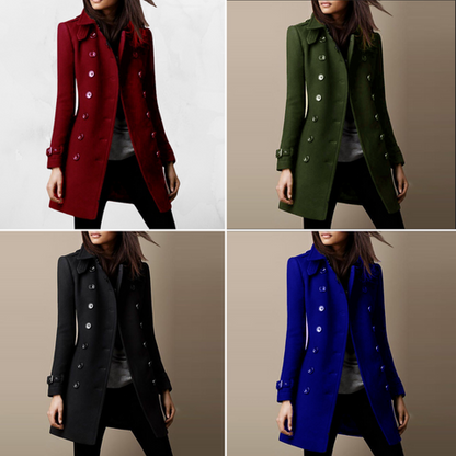 Manteau Namur Élégant En Laine