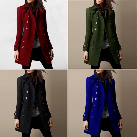 Manteau Namur Élégant En Laine