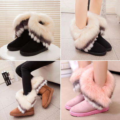 Arctic Fur™ | Bottes Femme Chaleur et Élégance pour l’Hiver