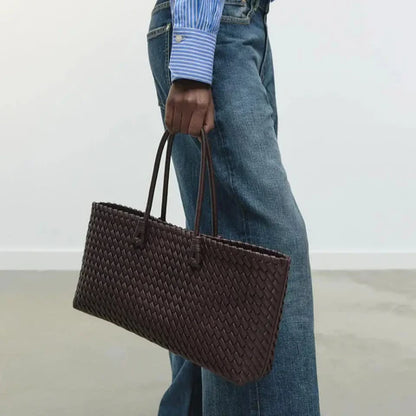 Sac À Main Danni En Cuir Tressé
