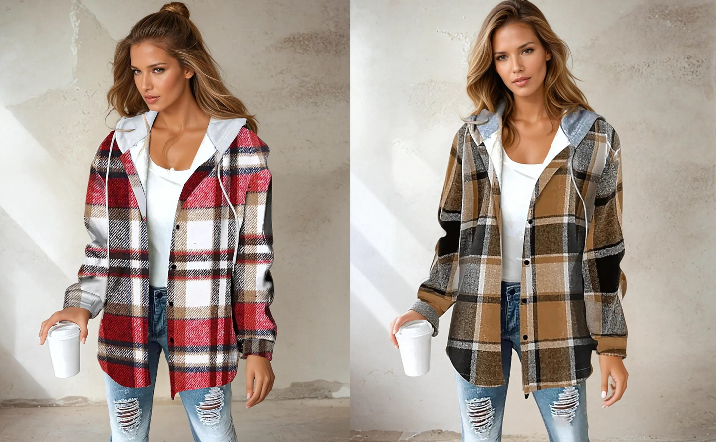 Cardigan En Maille Avec Capuche