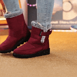 Bottines d'hiver - Doublées En Polaire, Antidérapantes & Imperméables