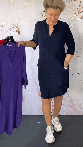 Robe Fit À Décolleté En V Avec Poches