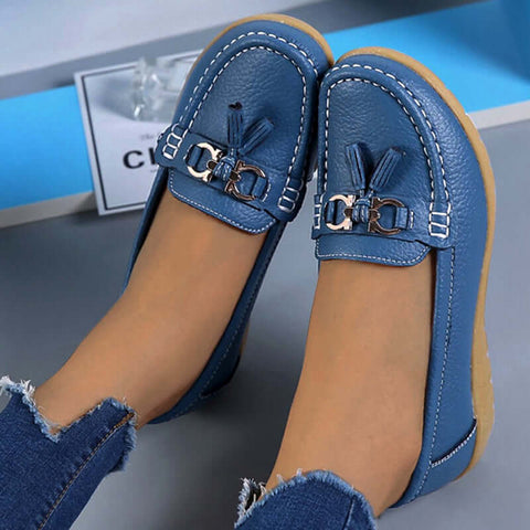Mocassins Penelope Orthopédiques En Cuir Respirant