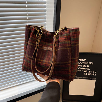 Carreli™ | Sac Vintage à Carreaux