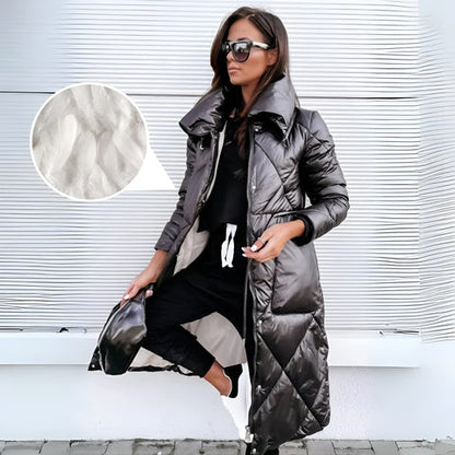 Manteau Long Chic & Matelassée