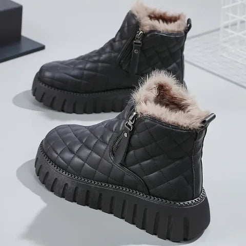 Bottines Lugano Hivernales En Cachemire (Édition Limitée)