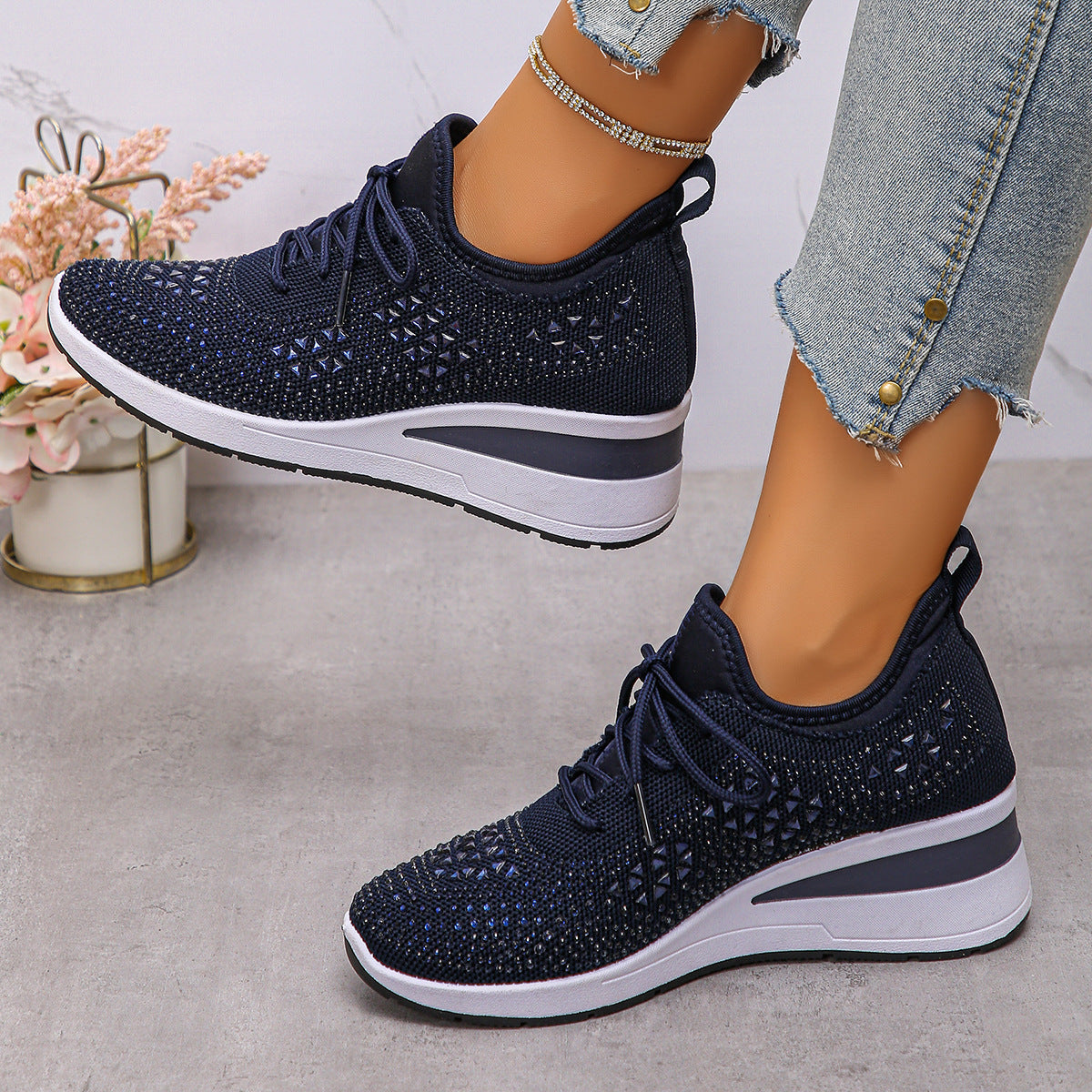 Aurélia — Baskets Compensées Femme | Confort & Style Quotidien