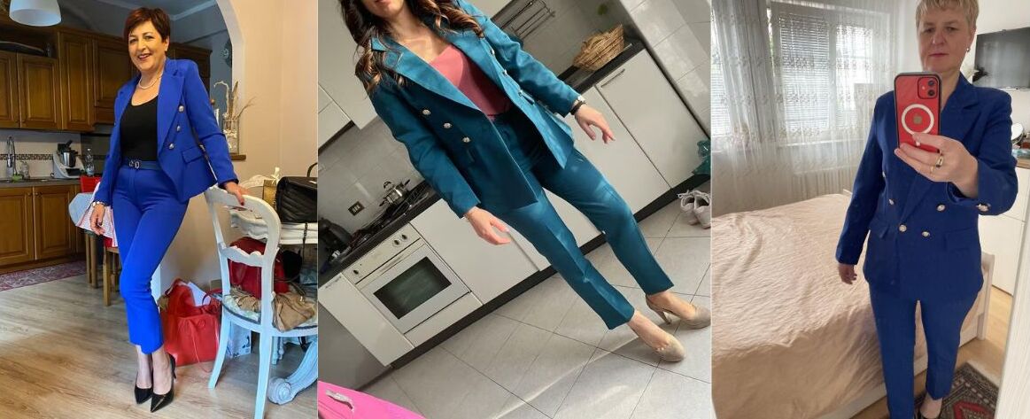 Tailleur Élégant Avec Veste & Pantalon