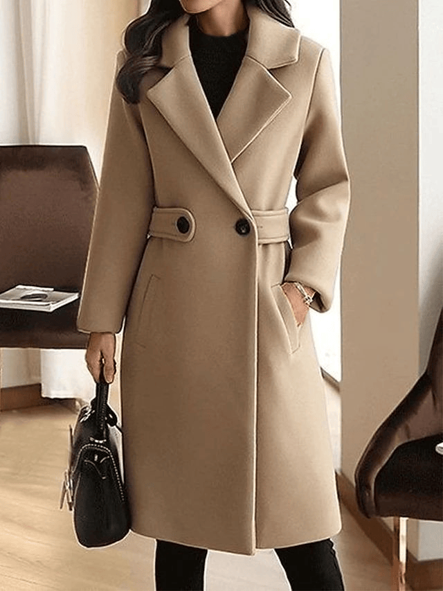 Manteau Ashley Long En Laine