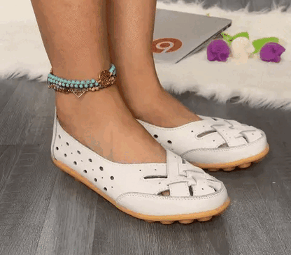Mocassins Jaliane Orthopédiques En Cuir Respirant