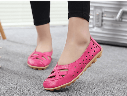 Mocassins Jaliane Orthopédiques En Cuir Respirant