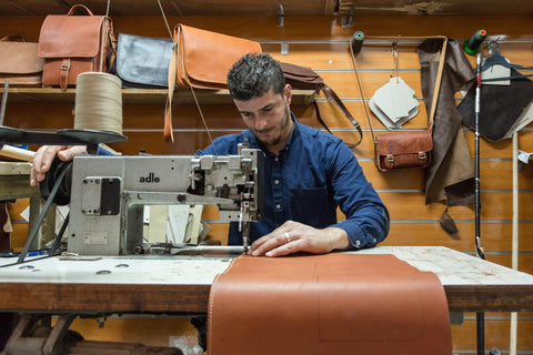 Sac Verona En Cuir Végétal Avec Plusieurs Compartiments