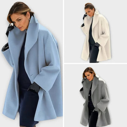 Manteau Sharon Élégant En Laine