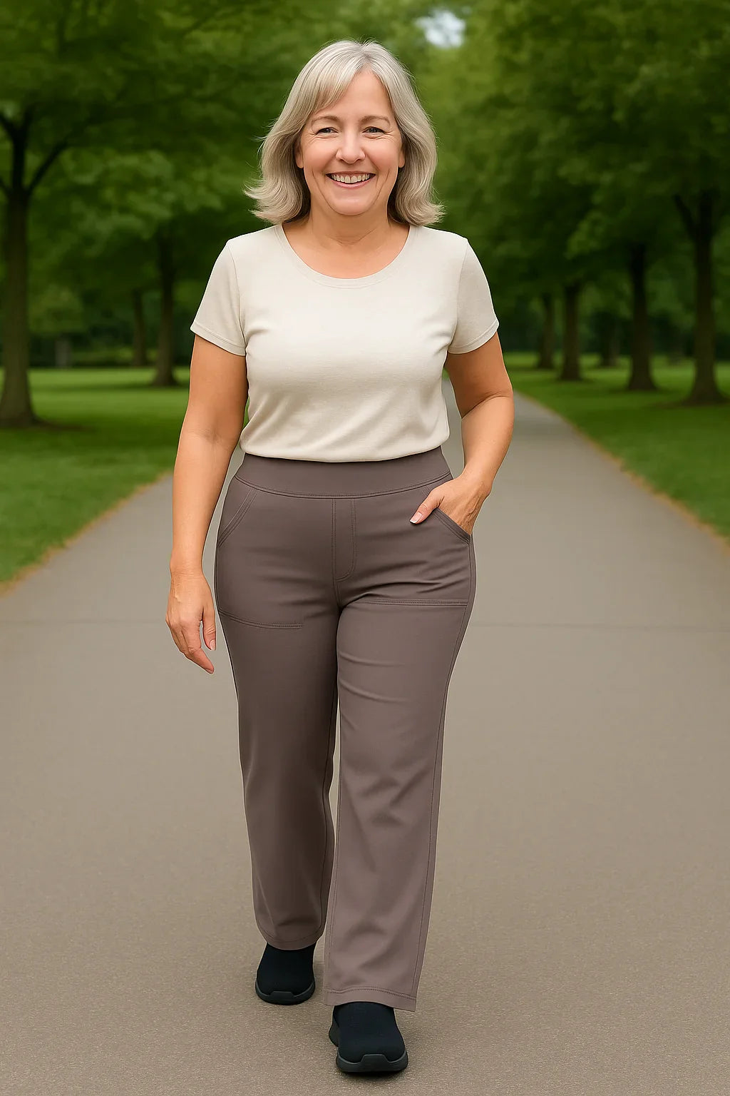 Pantalon Kalila Extensible Confortable & Anti-Cellulite